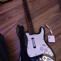 Rockband Wii Guitar Wireless.