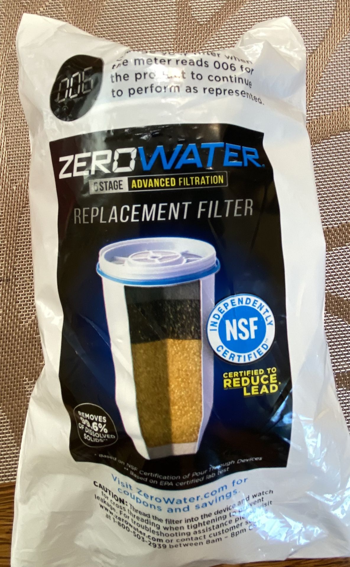 ZeroWater 5-Stage Replacement Filter