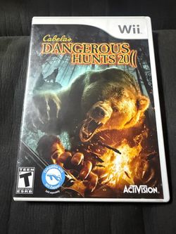 Nintendo Wii Cabelas Dangerous Hunt 2011