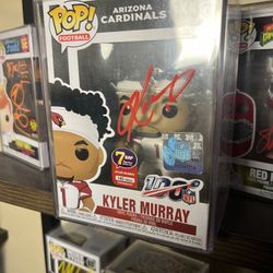 Kyler Murray Signed funko pop 