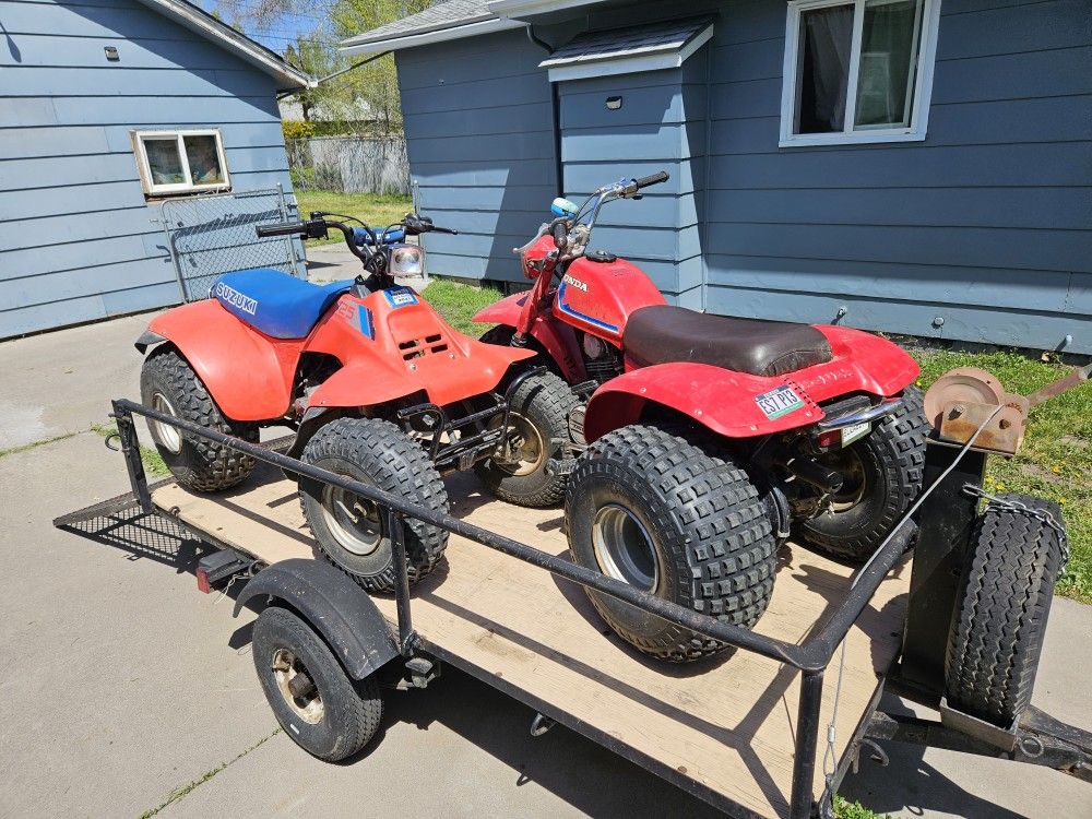 Honda 185 And Suzuki 125