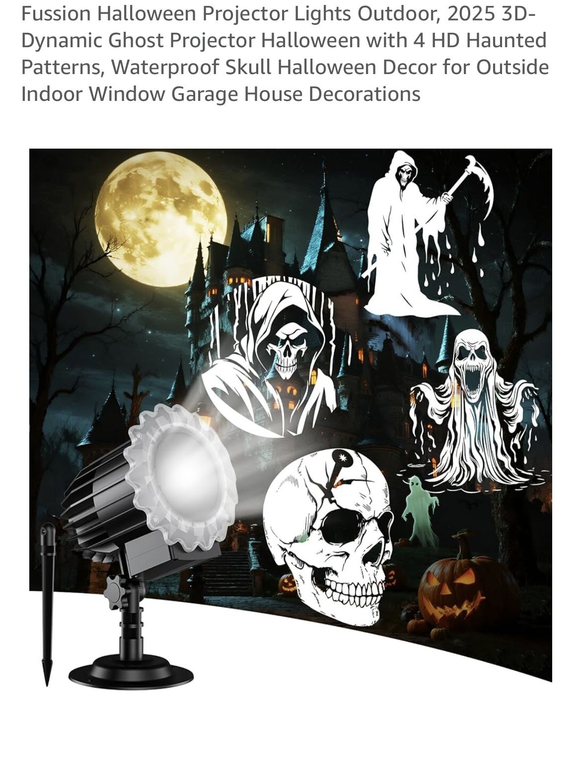 Brand New Halloween Projector Lights Outdoor