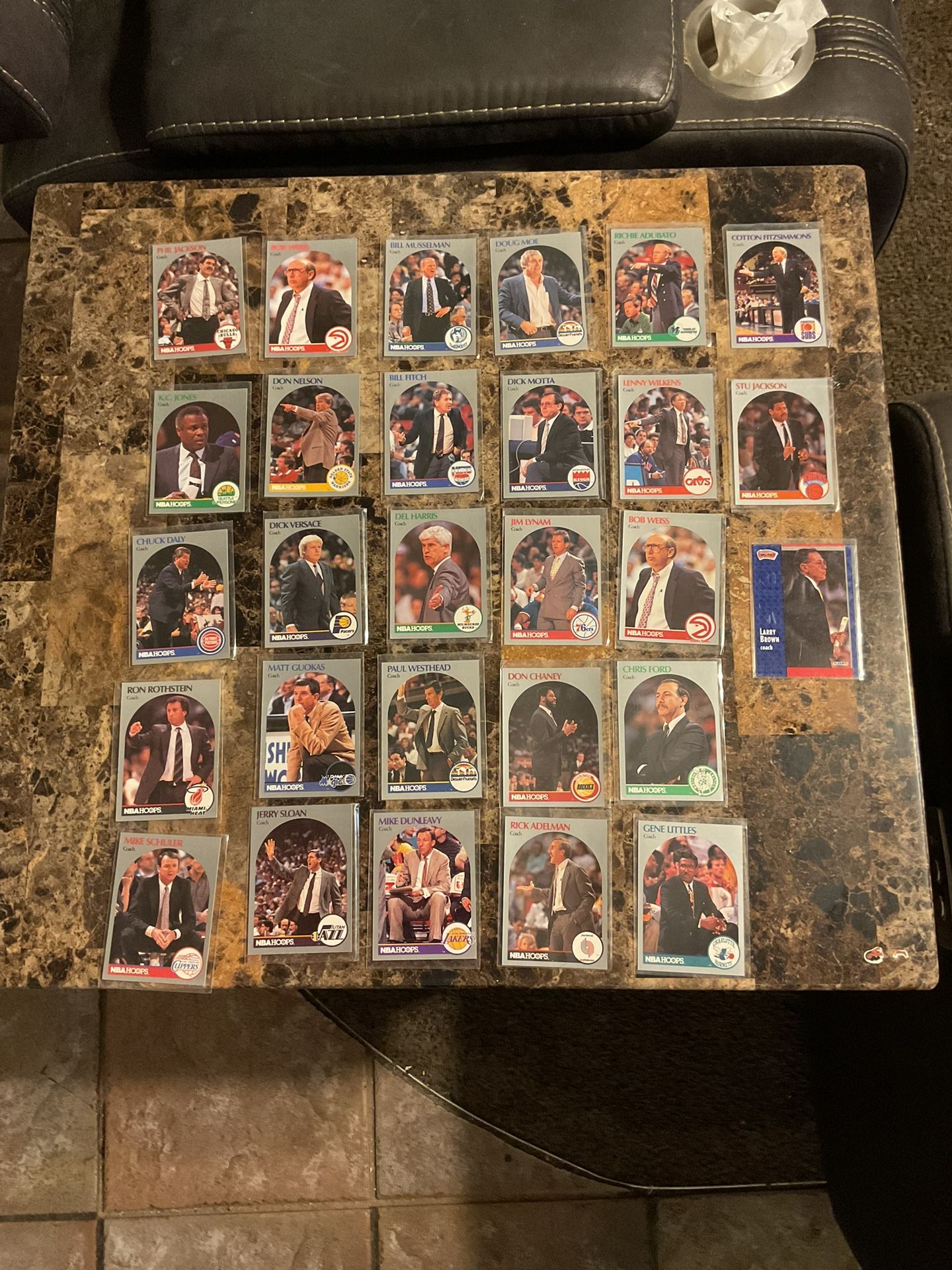 Nba Coach Cards 28 cards
