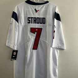 CJ Stroud signed Houston Texans autographed Nike football jersey w/COA Medium 13
