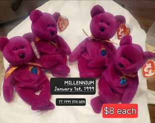 ty BEANIE BABIES 93-01