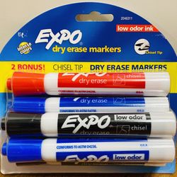 Expo Low-Odor Markers