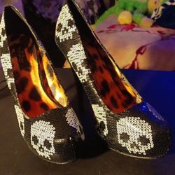 Skull Iron Fist Stilettos 