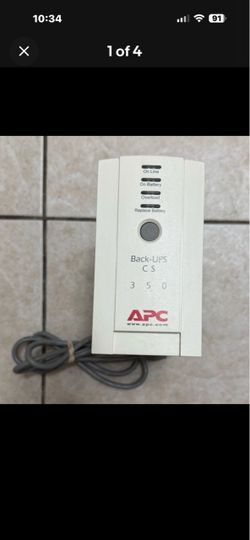 APC Back-UPS 350 (BK350) UPS System Tested Needs Battery