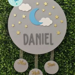 3D Nursery Sign