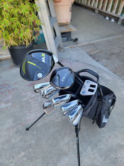 Taylormade M2 & CB Forged Tour Perferred Golf Club Set Regular Flex Right Handed W/Titleist Players 4 Stand Bag *NICE