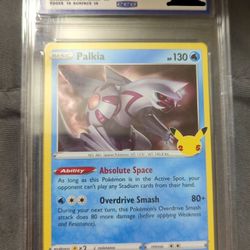 Palkia Graded 9.5 Pokemon Card