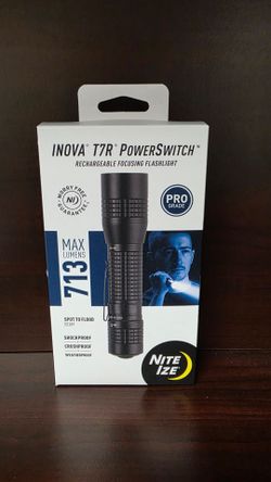 Nite Ize Inova T7R PowerSwitch Rechargeable Focusing Flashlight
