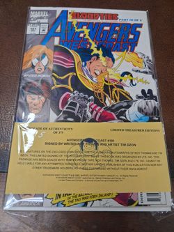 Avengers West Coast #101 Signed Limited Edition