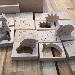 Wooden Animal Balance Toy