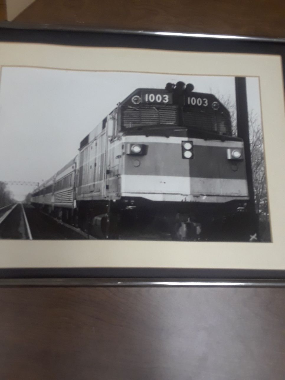 Train, MBTA (Framed Photo)