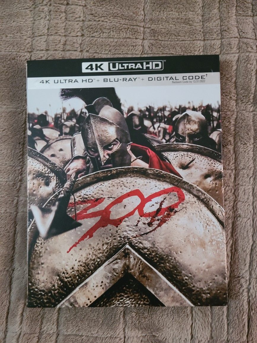 300 4k Blu Ray $30