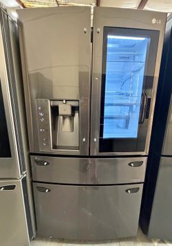 LG InstaView Door-in-Door French Door Refrigerator counter depth