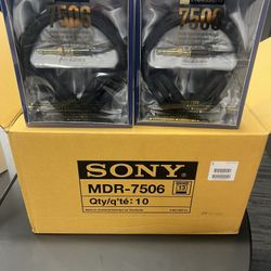 Sony MDR-7506 Professional Headphones 