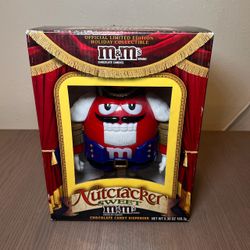 LIMITED EDITION NUTCRACKER SWEET M&M CHOCOLATE CANDY DISPENSER