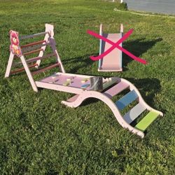 Pikler Triangle Climbing Set