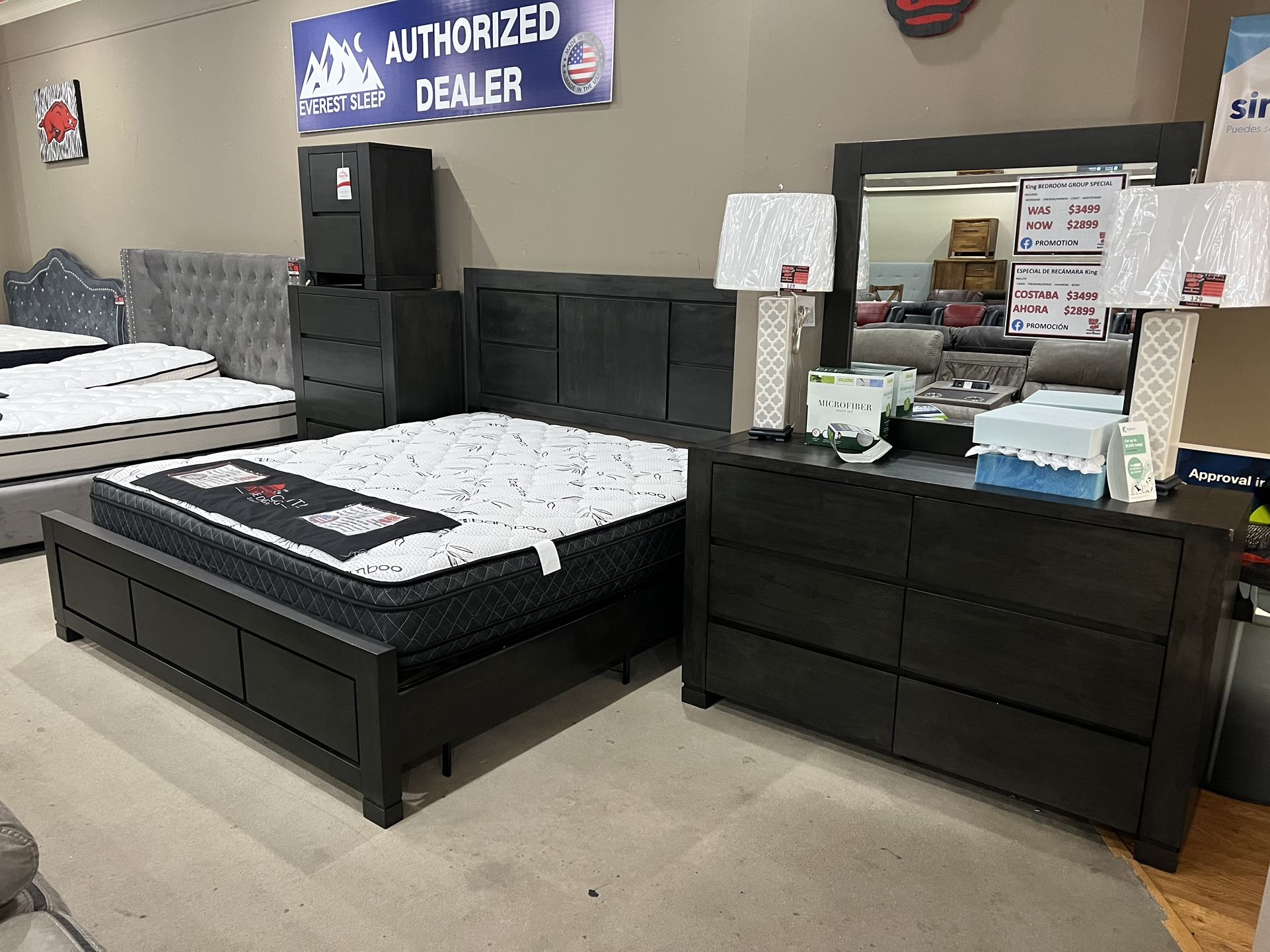 💥BLOWOUT SALE!!💥 Brand New King Bedroom Group Only $2499.00!!