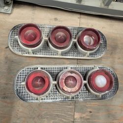 1960 Ford Thunderbird Rear Taillights Back Taillight 