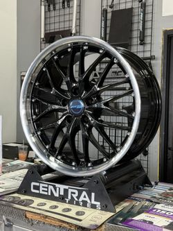 18” MRR GT1 Wheels Black Machined Lip 18x8.5 +35 18x8.5 5x112 Set Of 4. 💥Payment Options Available 💥