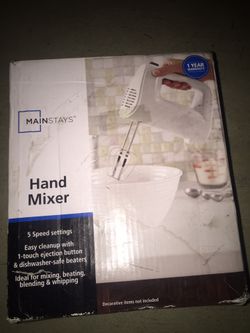 Brand new main stray hand mixer