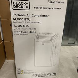 BLACK+DECKER small portable Air conditioner 14000 BTU