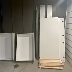 FREE- Full Bed frame with Headboard and Storage