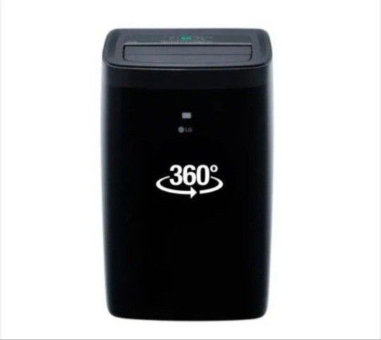 LG 10,000 BTU (DOE) 115-Volt Portable Air Conditioner LP1021BSSM Cools 450 Sq Ft with Dehumidifier Function, Wi-Fi Enabled