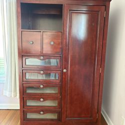 Solid Wood Armoire / Storage Cabinet