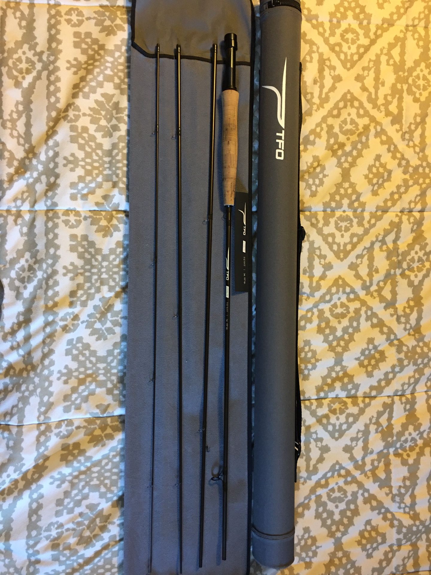 TFO Stealth 10’ 2wt Euro Nymph Rod