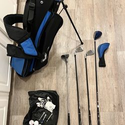 Confidence Golf Junior Golf Clubs Set for Kids Age 4-7 (up to 4' 6' Tall)