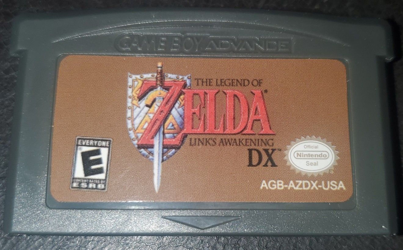 Legend Of Zelda Link's Awakening DX GBA Video Game Cartridge Gameboy Advance