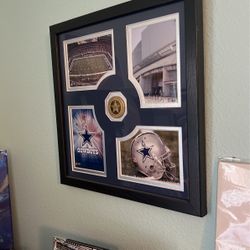 Dallas Cowboys Framed Art 