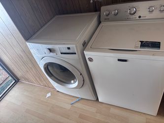 Washer and dryer