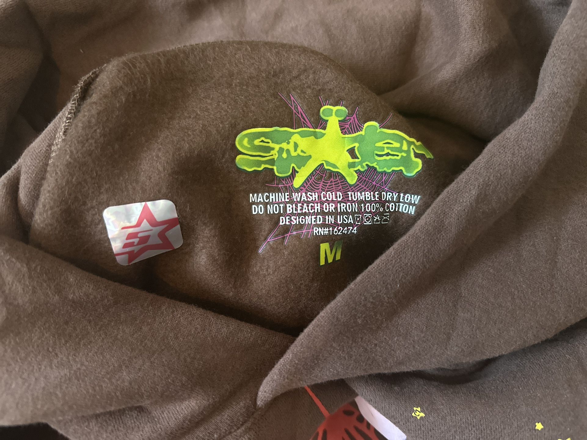 spider hoodie 1 to 1 100% cotton