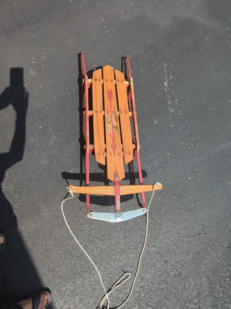 Vintage Flexible Flyer 41J Sled