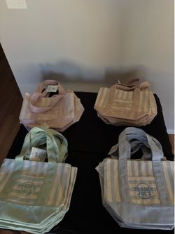 Trader Joe’s mini striped totes