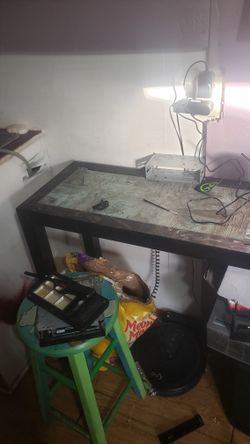 Metal Table Center Is Copper