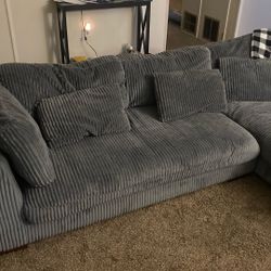 Corduroy Sectional 