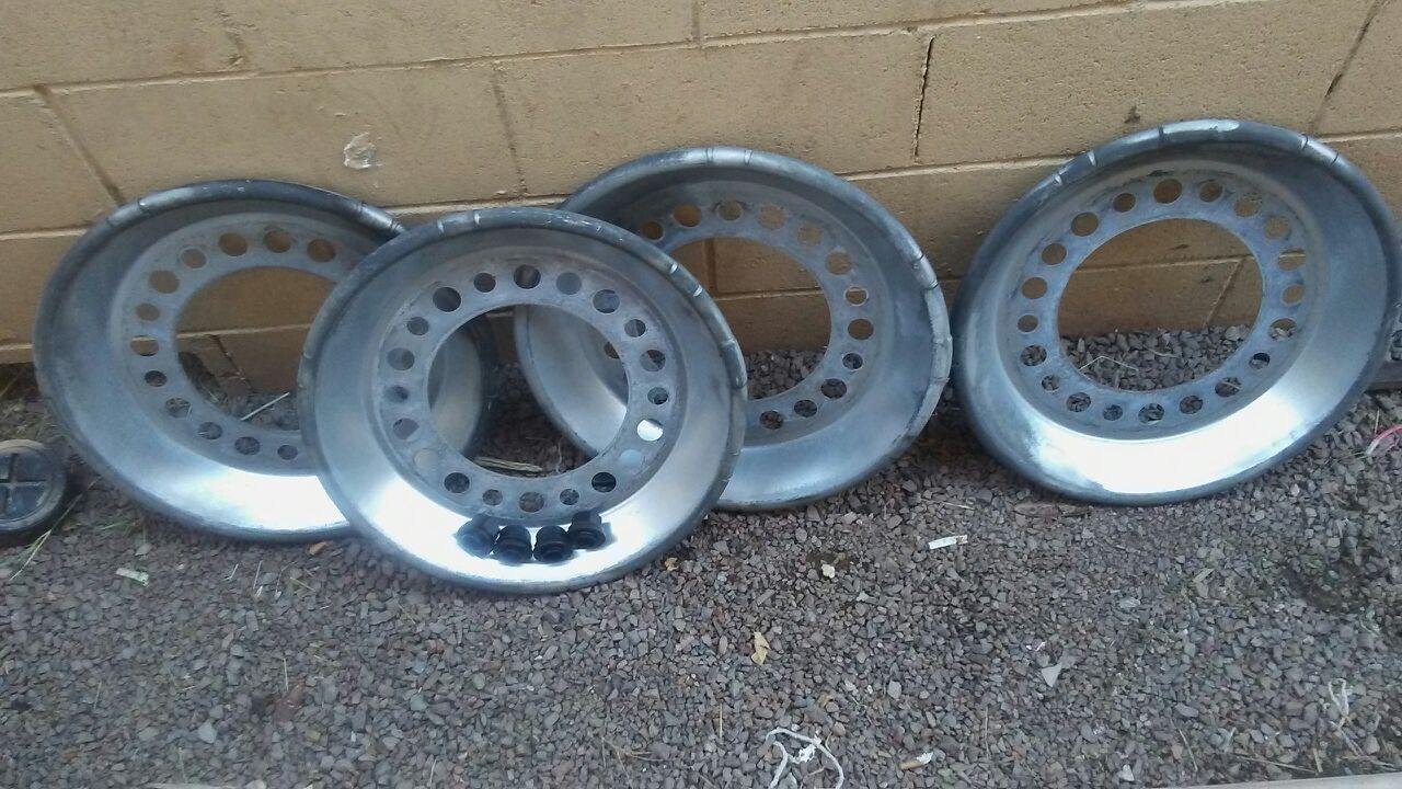 Centramatic wheel balancers 22.5 aluminum wheels