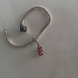 Pandora Silver Bracelet And Pandora Sılver Spıderman Charm Orıgınal
