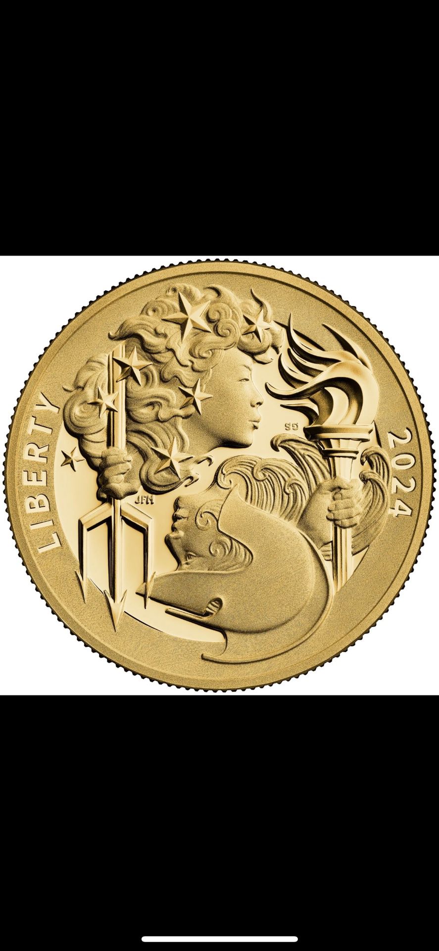 2024 Liberty &Britannia Coin 1OZ