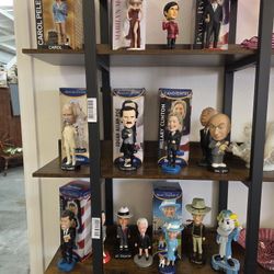 Misc Bobbleheads - JFK, Queen Elizabeth, Johnny Cash