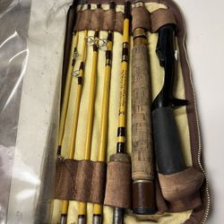 Eagle Claw Trailmaster 8 Piece 5 Way Travel Rod (Graphite version) 