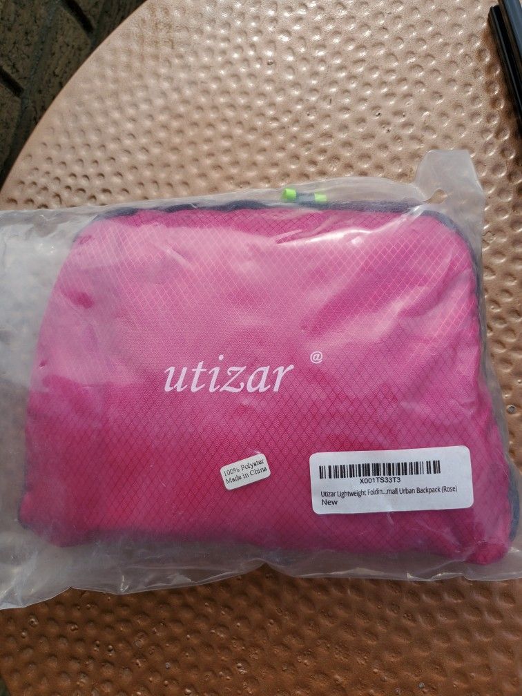 New Fold Up Backpack