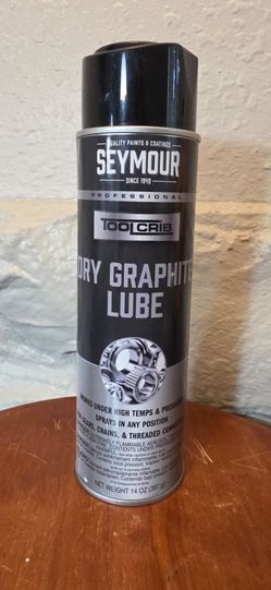 Seymour (contact info removed) | Tool-Crib Dry Graphite Lube, 14 oz. Aerosol Can