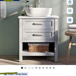 Bathroom Vanity And Vanity Top 24”x 20”